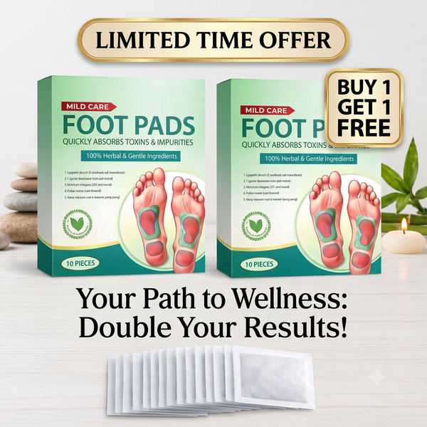 Mild Care Detox Foot Pads BOGO Deal – Buy 10, Get 10 FREE (20-Pack)
