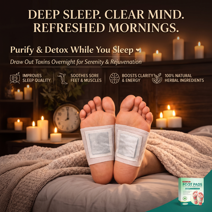 Mild Care Detox Foot Pads BOGO Deal – Buy 10, Get 10 FREE (20-Pack)