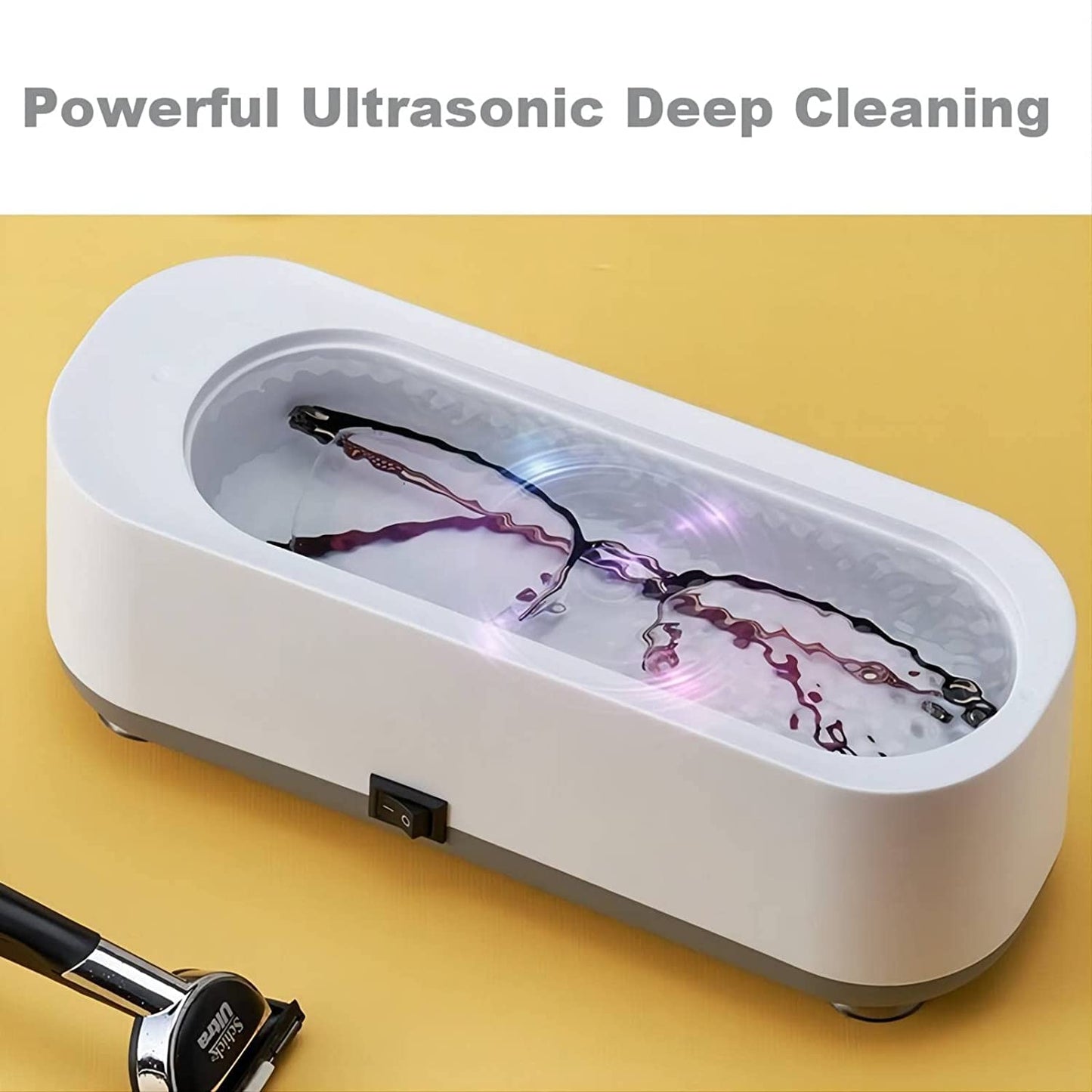 Ultrasonic Jewellery & Glasses Cleaner | Deep Cleaning Machine